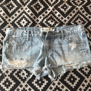Abercrombie jean shorts